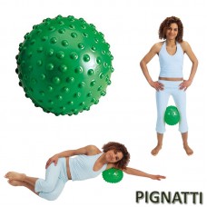 Palla massage per pilates e yoga AKUBALL diametro cm.20, peso gr.330.  Con valvola di graduazione densità
