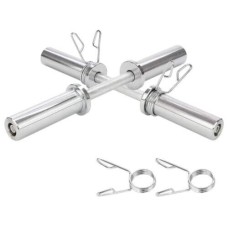 MANUBRI PROFESSIONALI  OLIMPIONICI palestra . Modello GRADUABILE A CARICAMENTO DISCHI MANUALE, Laterali rotanti DIAMETRO MM.50. Coppia