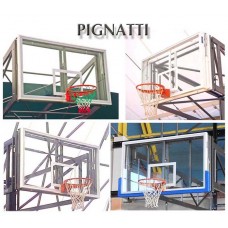 Tabelloni basket ricambio realizzati in policarbonato trasparente spessore mm.12