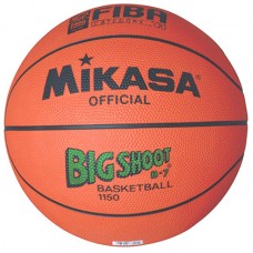 Pallone basket Mikasa 1150 in gomma nylon n.7.