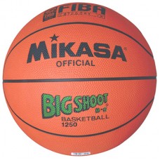 Pallone mini basket Mikasa 1250 in gomma nylon n.5