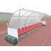 Kit di zavorramento / contrappesi per panchina allenatori ed atleti modello parabolico campo calcio. Prezzo singolo kit