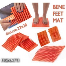 Bene-Feet-Mat: Tappetino propriocettivo soft per massaggio plantare. In 2 parti assem. dim