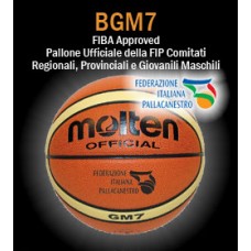 Pallone basket Molten B7G3800 (ex GM7X), size 7.  FIBA APPROVED - Ufficiale FIP 