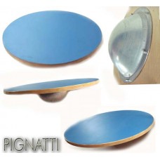 Bobath:  tavola / pedana propriocettiva tipo extra in legno, diametro cm.80 x  altezza cm.20