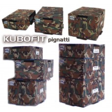 Linea kubofit: KUBOFIT3: Pedana Plio Box Jump cubico dim.cm.90x70xh.45. Modello SOFT   con Interno ad alta densita'