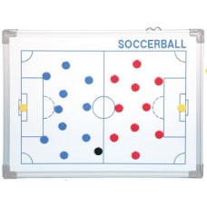 Lavagna magnetica tattica per schemi gioco calcio , modello da parete dim.cm.60x45