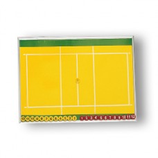 Lavagna magnetica per schemi gioco volley, dim.cm.90x60. Modello da parete e con cavalletto