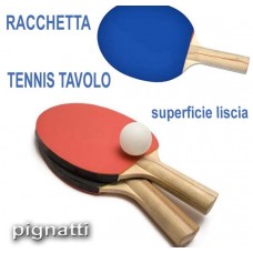 Racchetta ping pong modello Storm/Progress/5010 qualità 2 STELLE a superficie liscia.