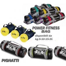 POWER FITNESS BAG : Borsa zavorrata per allenamento funzionale e circuit training. kg.10