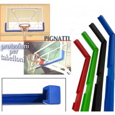 Coppia Protezioni per tabelloni basket,  modello FIBA a forma di "U".   PREZZO COPPIA